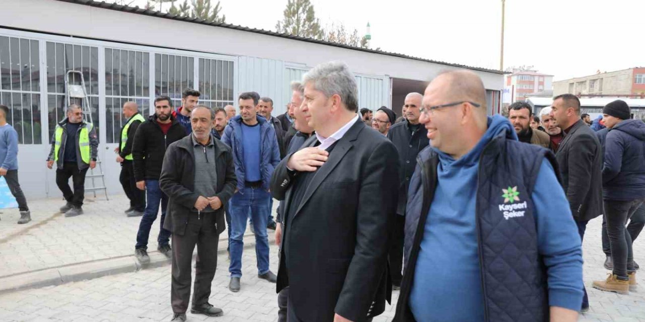 Başkan Altun Elbistan’da İncelemelerde Bulundu