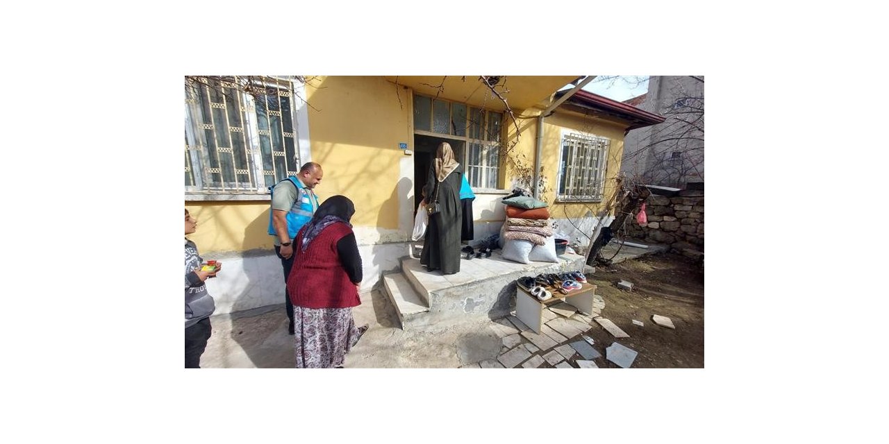 Müftülük depremzedeleri unutmadı