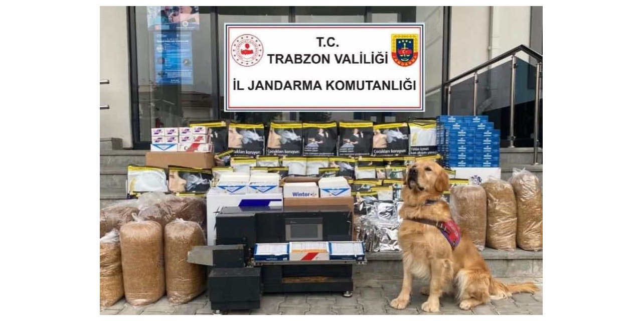 Jandarmadan kaçak sigara imalathanesine baskın