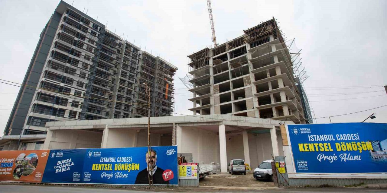 Bursa’da 297 riskli bina yıkıldı, 310 bina daha yıkılacak
