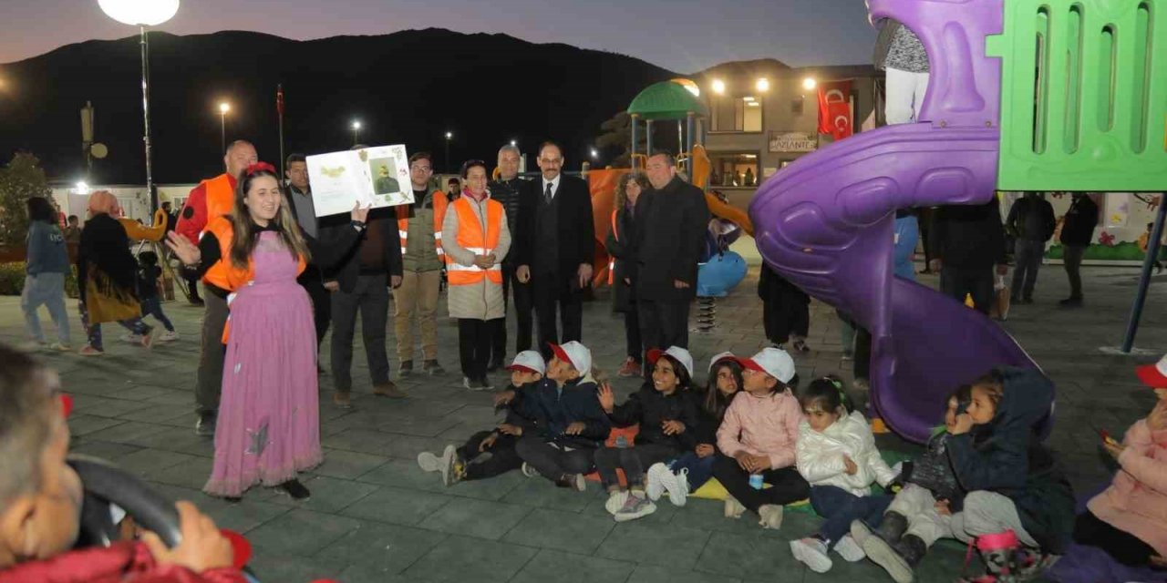 Gezici çocuk kütüphaneleri İslahiye ve Nurdağı’nda çocuklarla buluşuyor