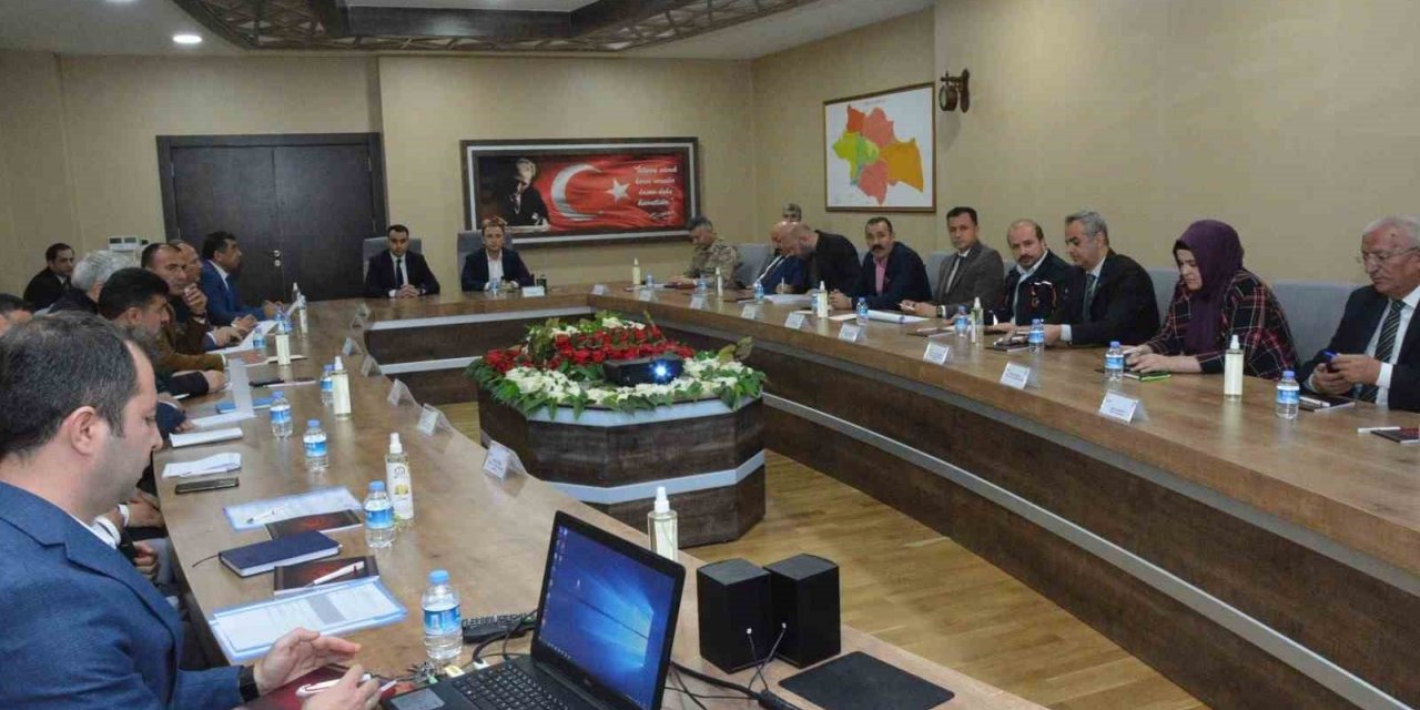 Siirt’te deprem değerlendirme toplantısı yapıldı