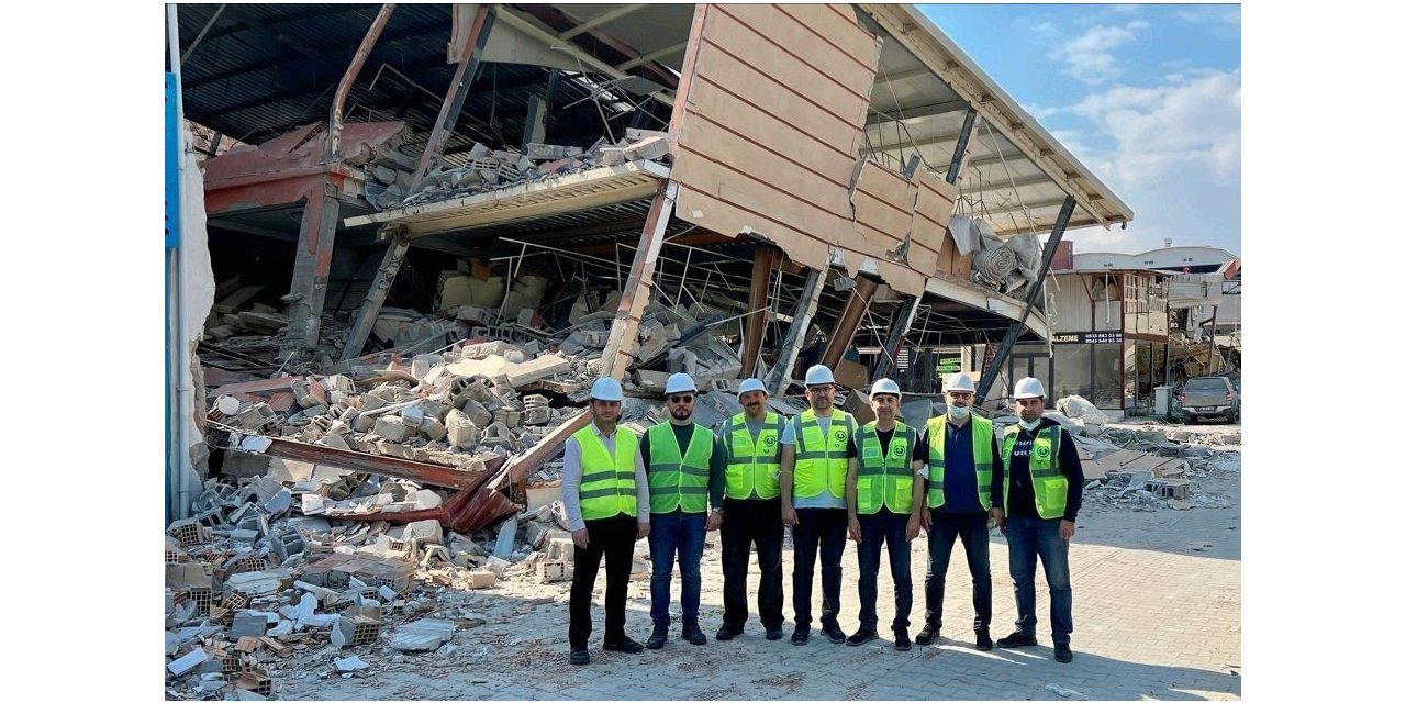 BUÜ’lü mühendislerden deprem bölgesinde inceleme