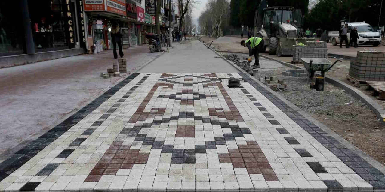 Şehrin sembolü Çark Caddesi’ne yepyeni bir yüz