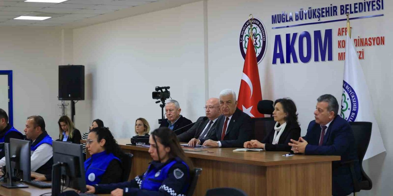 Muğla’da deprem öncesi hazırlık çalışmaları