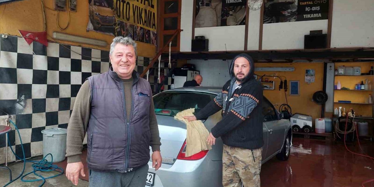 Çamur yağışına en çok onlar sevindi