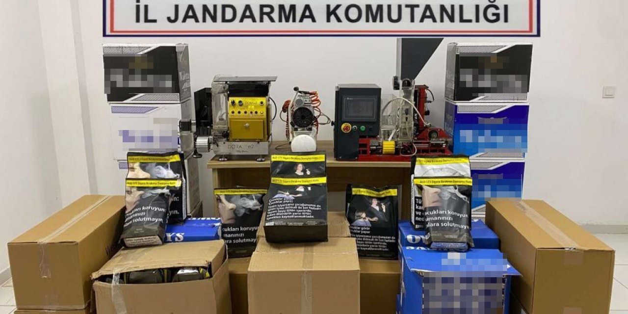 Tekirdağ’da tütün ve makaron operasyonu