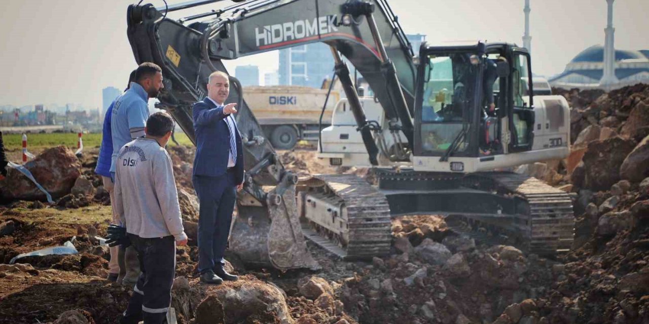 Konteyner kentte içme suyu ve kanalizasyon çalışmalarında sona gelindi
