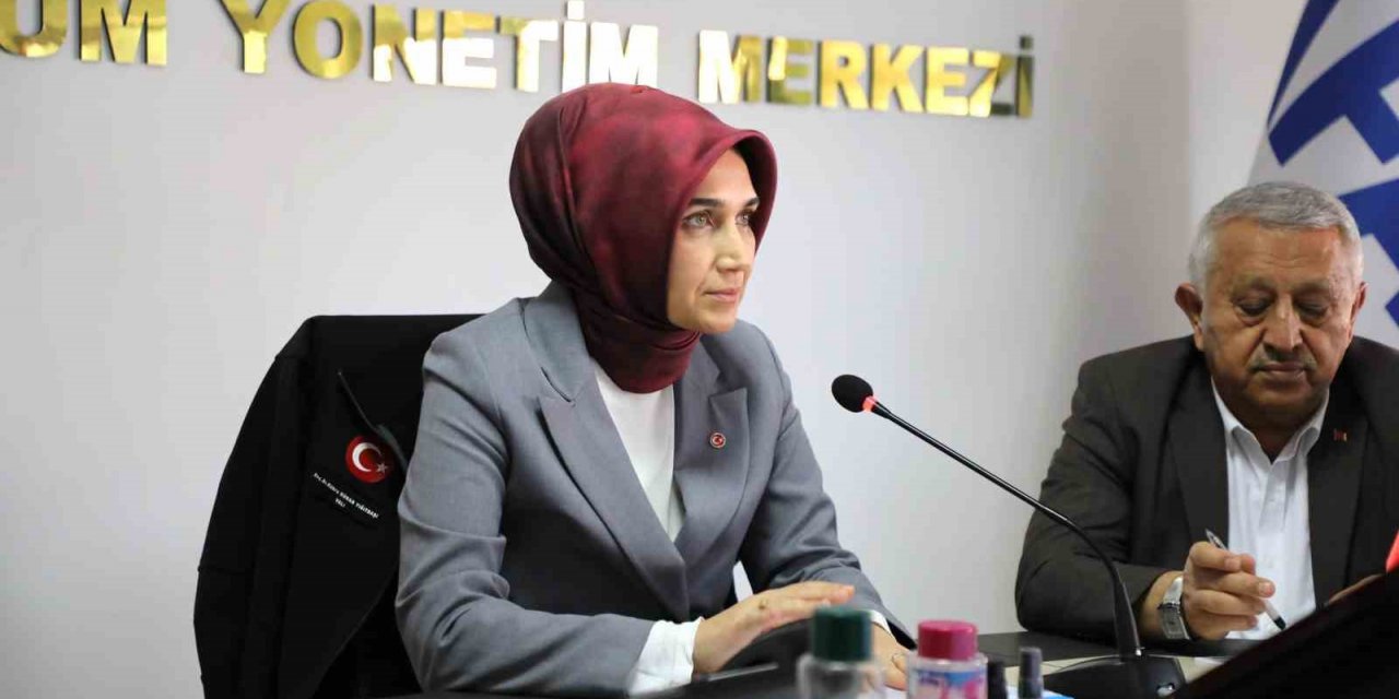 Yaşanabilecek afetlere karşı yapılacaklar masaya yatırıldı