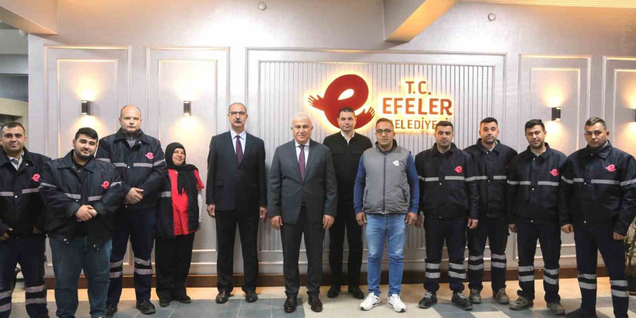 Efeler Belediyesi personeli deprem bölgesinden döndü