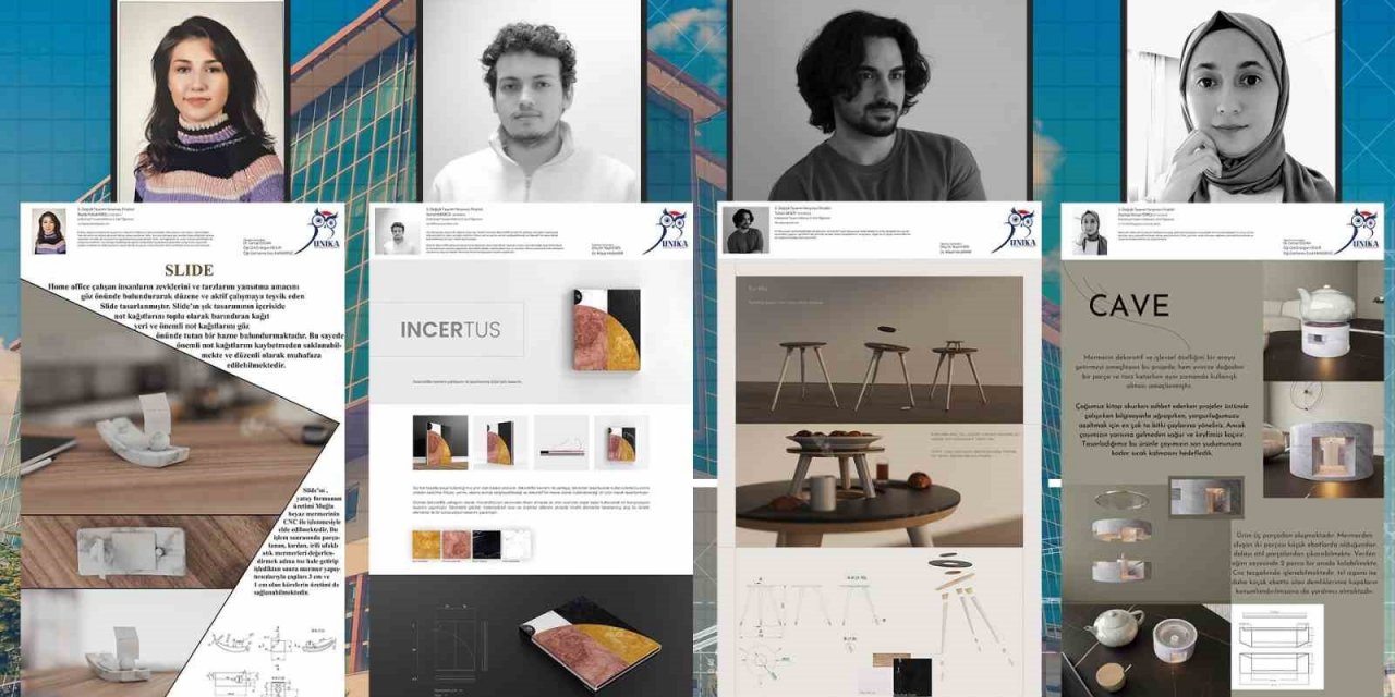 Uluslararası Yarışmada KBÜ’lü 4 öğrenci tasarımları ile finalde