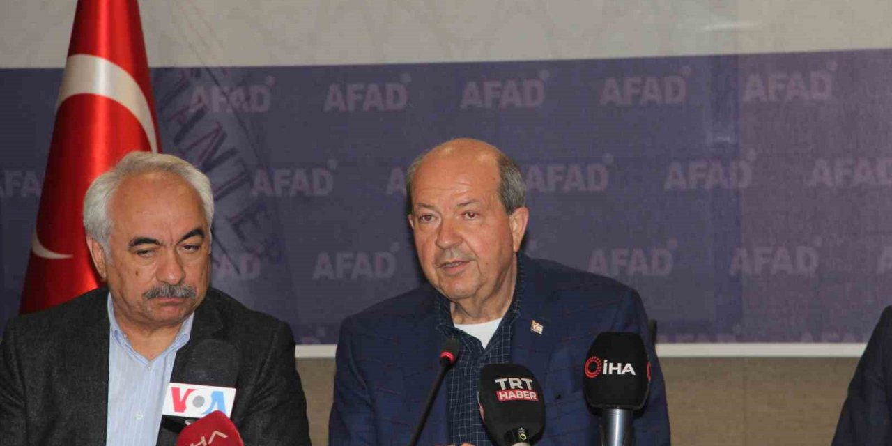 KKTC Cumhurbaşkanı Tatar: “5 bin depremzedeyi misafir ediyoruz”