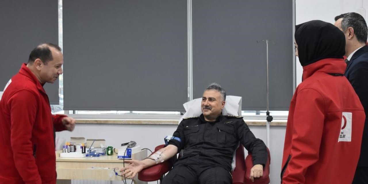 Aktaş’tan kan bağışına destek