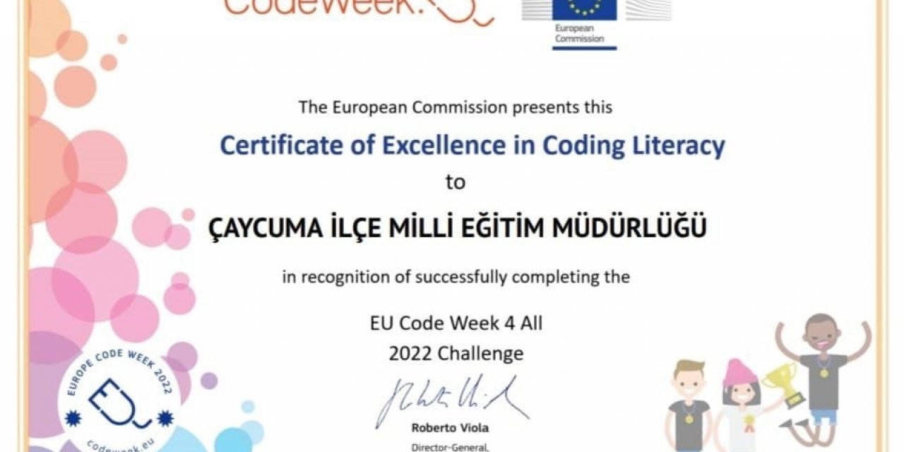 Çaycuma’ya ’Mükemmellik Sertifikası’ verildi