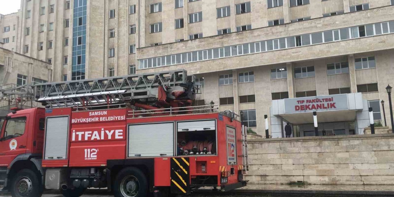 OMÜ Tıp’ta yangın