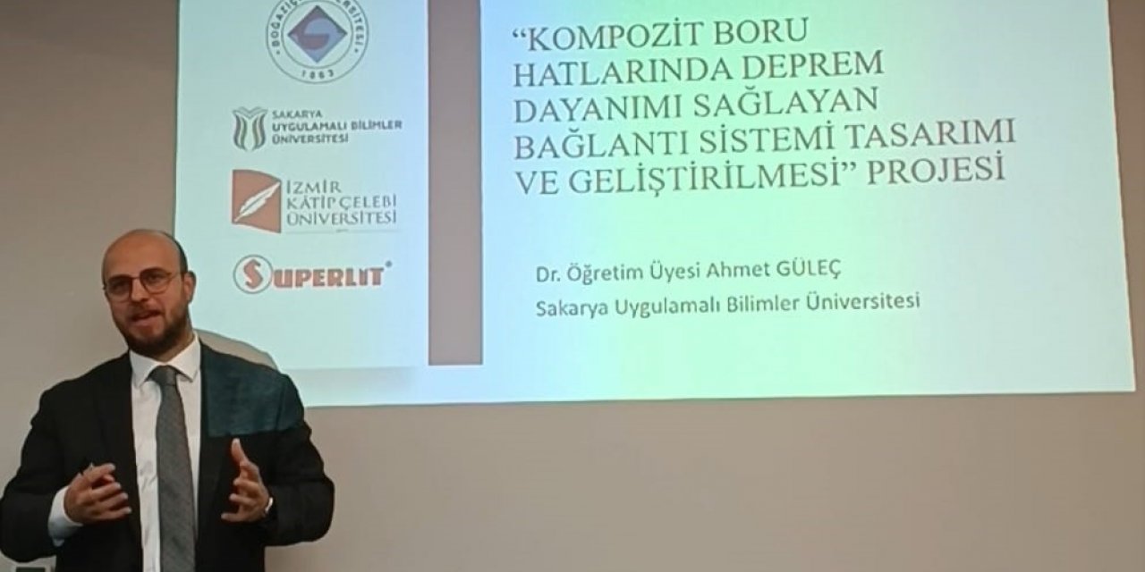 Depreme dayanıklı boru projesinde SUBÜ imzası