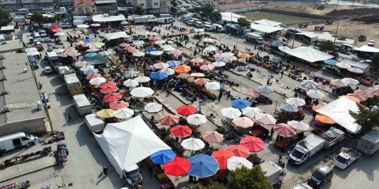 Semt pazarında denetim yapıldı