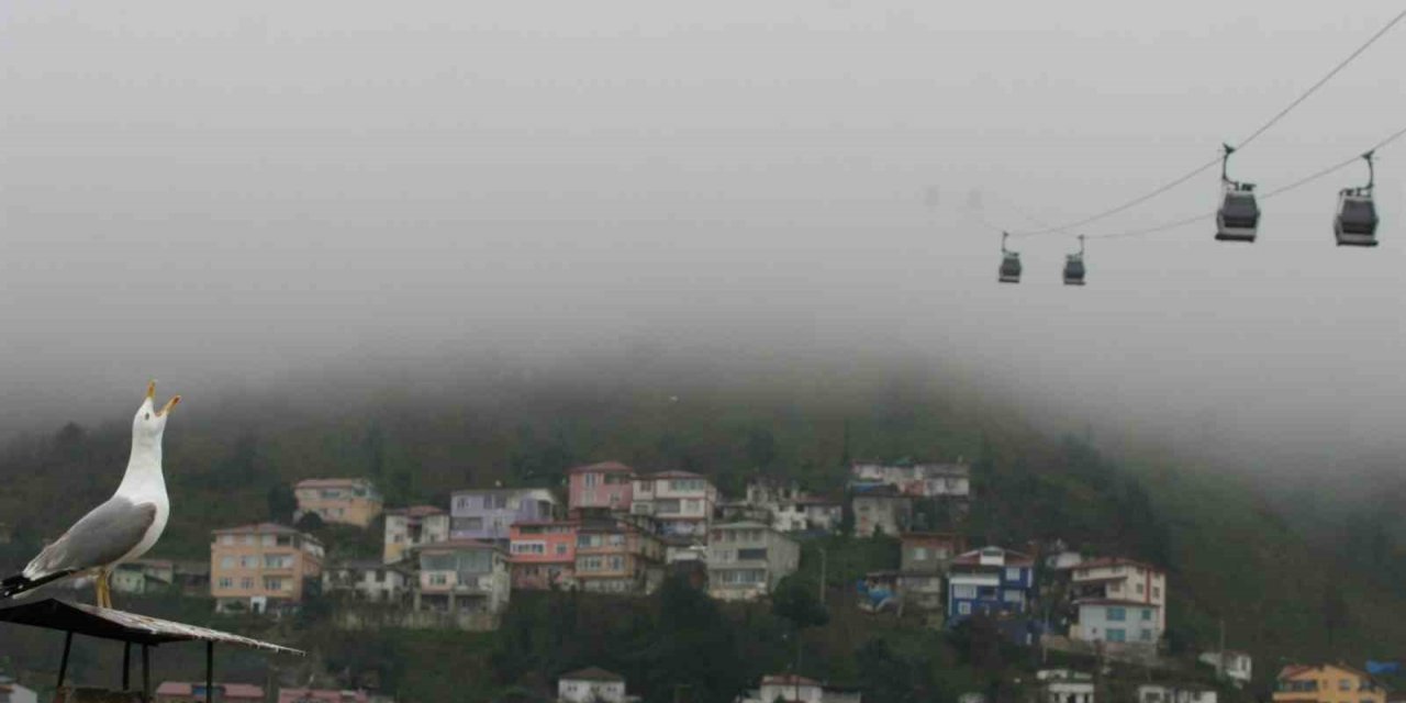 Ordu’da sis güzelliği