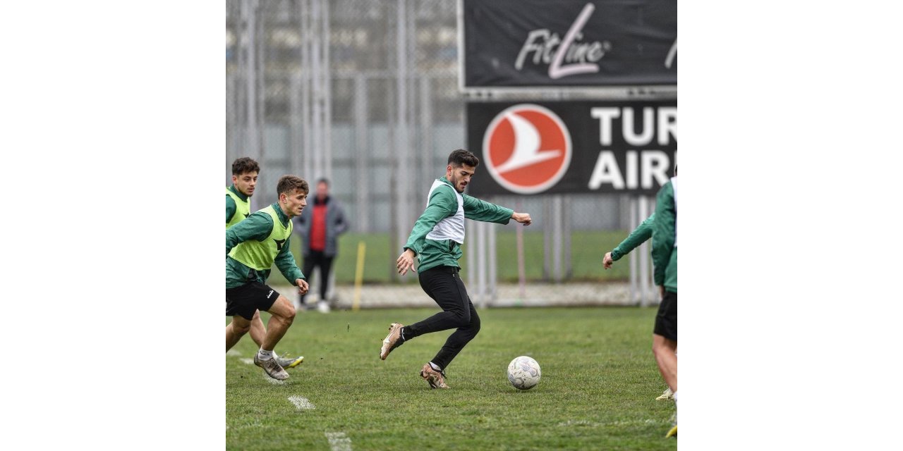 Bursaspor’da taktik çalışmalar yapıldı