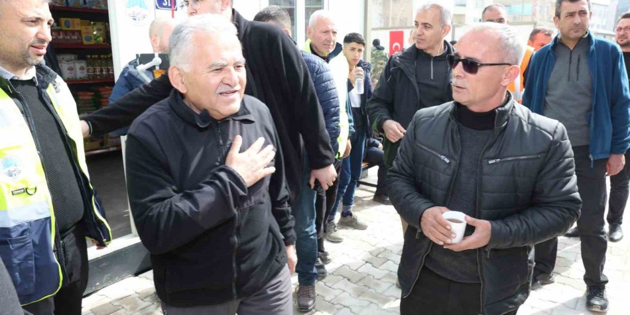 Elbistan’dan Kayseri’ye "çarşı" teşekkürü