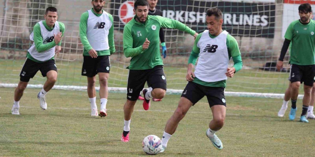 Konyaspor’da Giresunspor maçı hazırlıkları devam etti