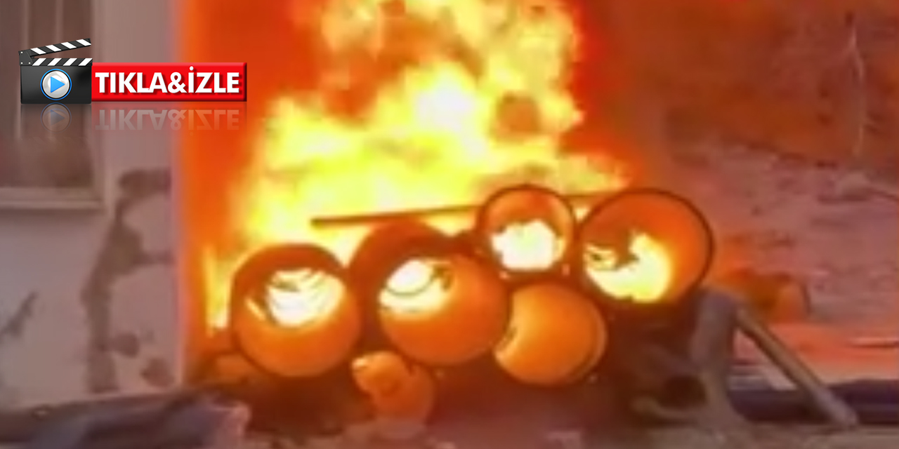 Belediyeye ait yağmur suyu hattı boruları kundaklandı