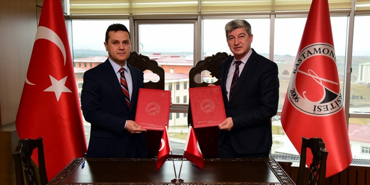 Kastamonu Üniversitesi ile TKDK Kastamonu İl Koordinatörlüğü arasında iş birliği