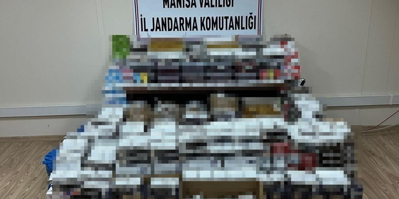 Manisa Jandarması kaçakçılığa geçit vermiyor