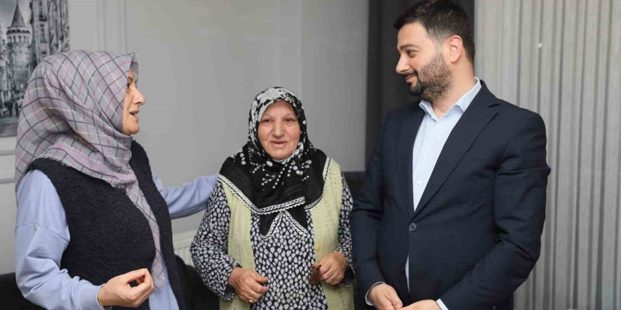 Deprem bölgesinde hayatını kaybedenlerin yakınlarına taziye ziyaretleri