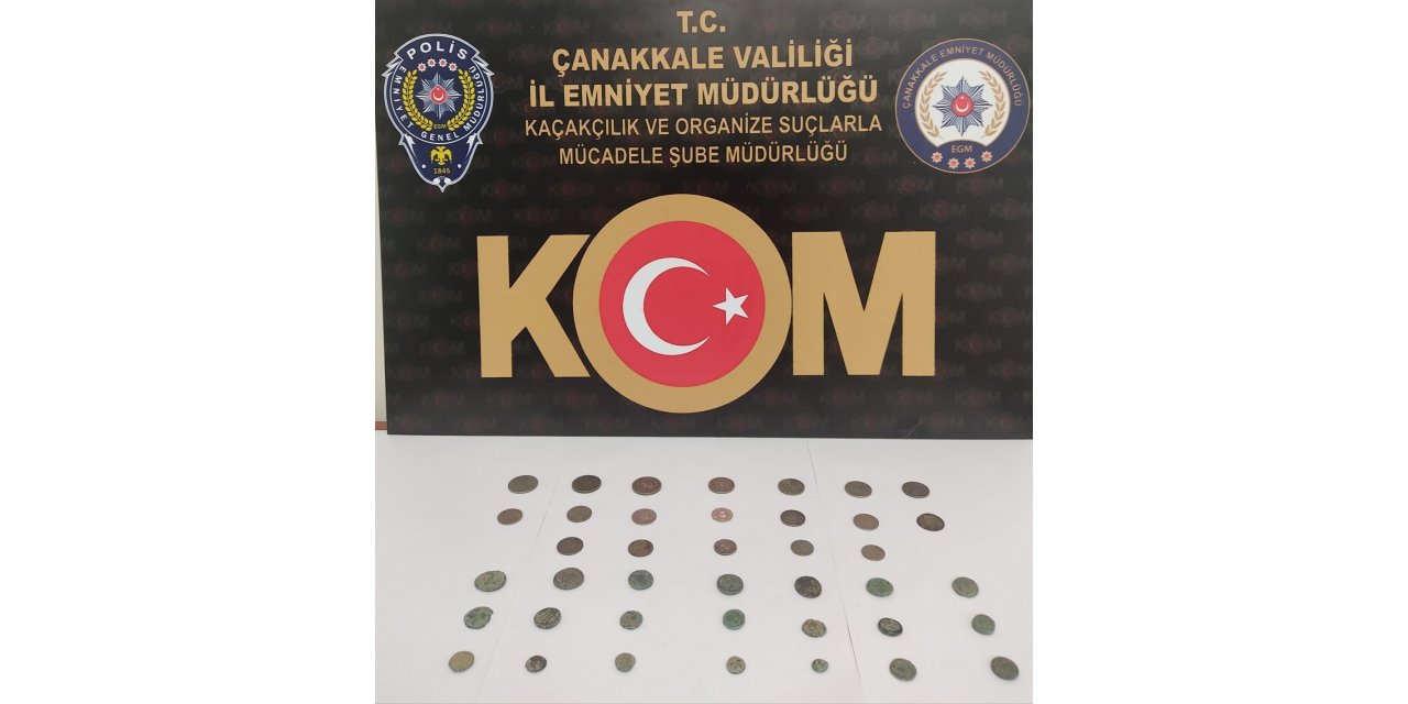 Çanakkale’de tarihi eser kaçakçılığı operasyonu