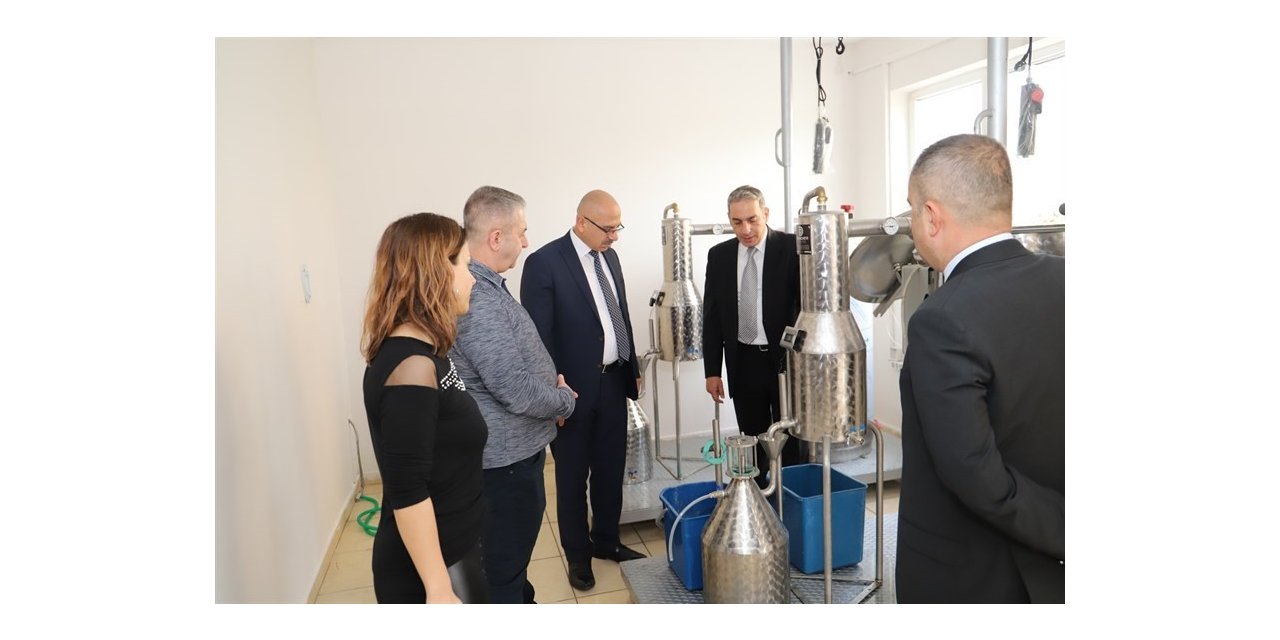 Suluova MYO’ya lavanta yağı üretim tesisi