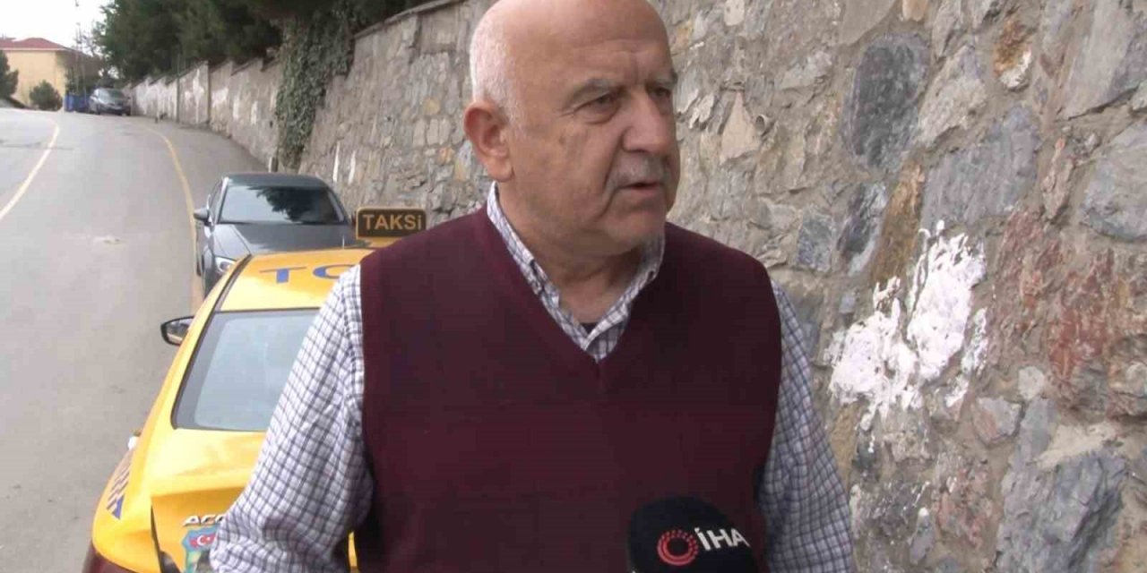Üsküdar’da otomobilin çarptığı taksici konuştu: "Kadın, adamın telefonunu gasbetmiş"