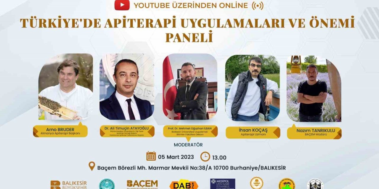 Türkiye’de Apiterapinin kalbi Balıkesir’de atacak