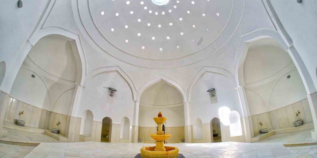 800 yıllık hamam 12 yıl aradan sonra hizmete girecek