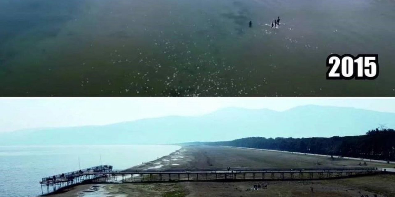 Bursa İznik Gölü kuruyor: ’Göldeki çekilme korkutucu boyuta ulaştı’