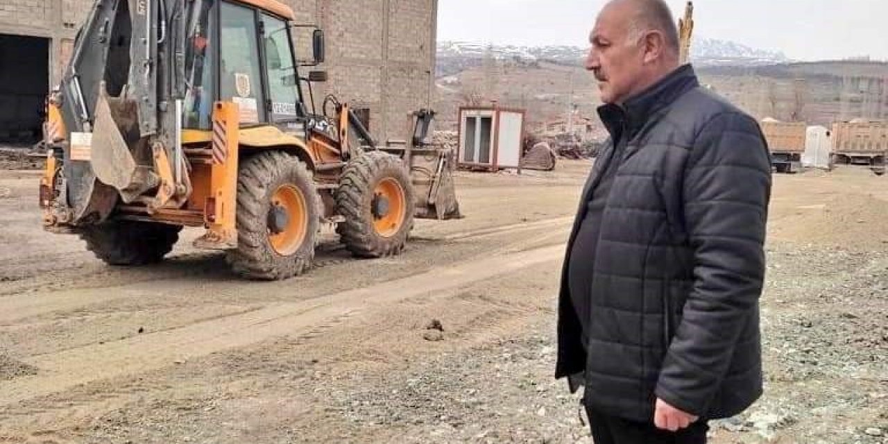 Doğanşehir’de esnaflar için konteyner çarşı kuruluyor