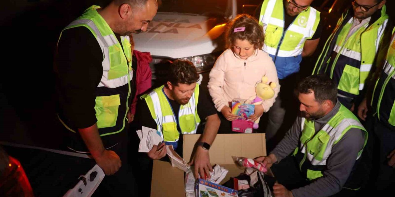 Küçük kuzenler istedi, Büyükşehir yetişti