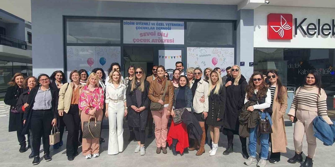 Didim’de depremzede çocuklar için ’Sevgi Dili Atölyesi’ açıldı