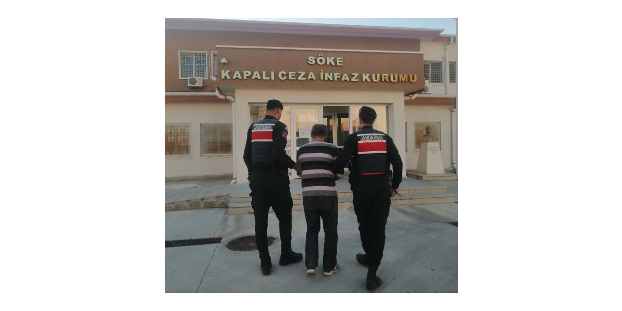 Söke’de 7 aranan şahıs jandarmadan kaçamadı