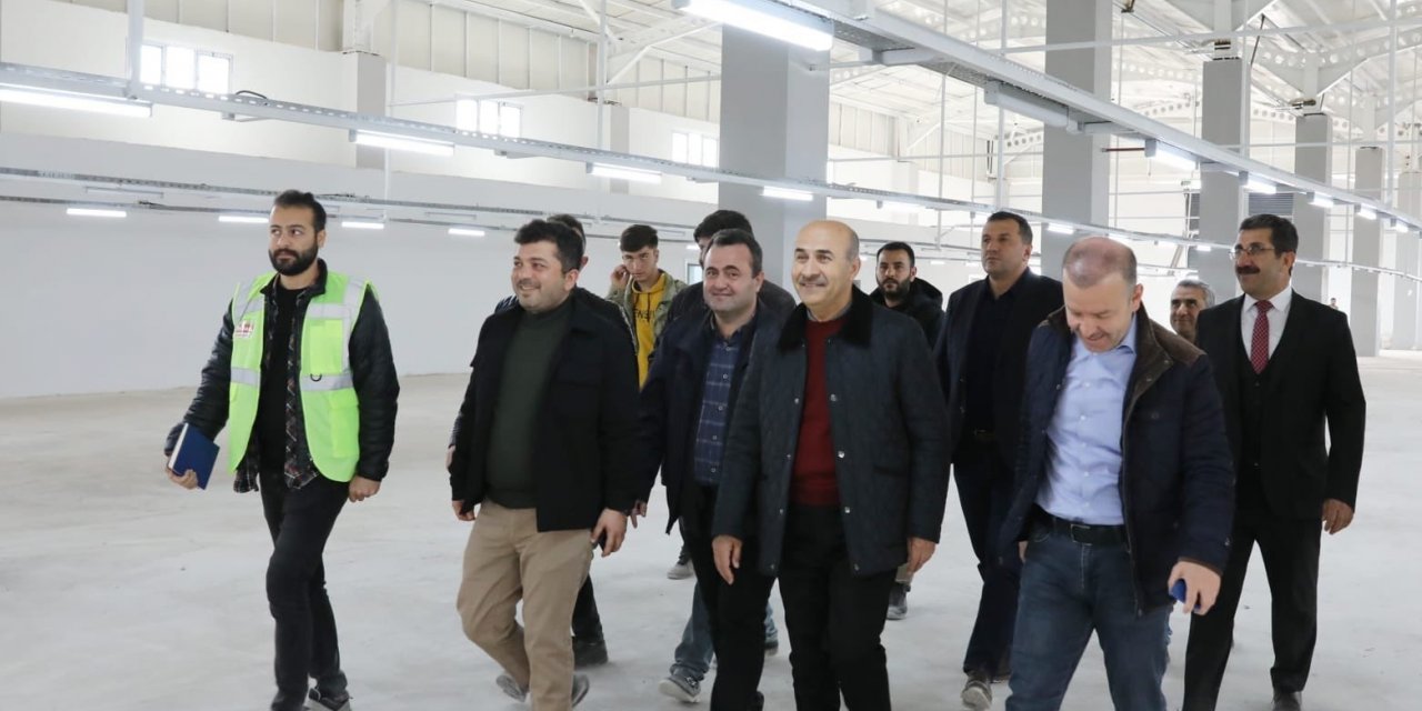 Mardin’de devlet eliyle yükselen tekstil atölyeleri bitme aşamasında