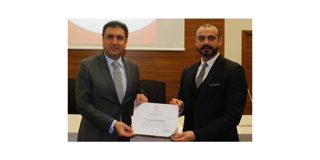 Deprem sonrası bölgeye giden yardım ekiplerine İl Milli Eğitim’den sertifika