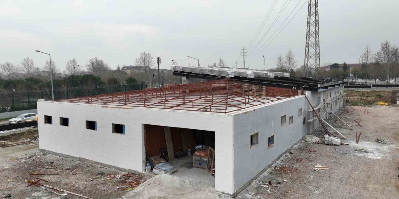 Okçuluk Salonu’nda çalışmalar hızlandı