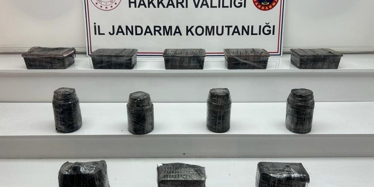 Yüksekova’da 15 kilo metamfetamin ele geçirildi