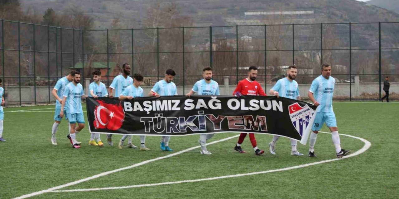 Amatör maçta centilmenlik örneği