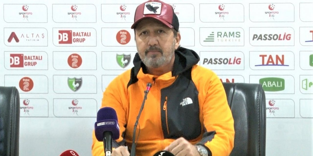 Taner Taşkın: “Penaltıdan bulduğumuz bir golle galip geldik”