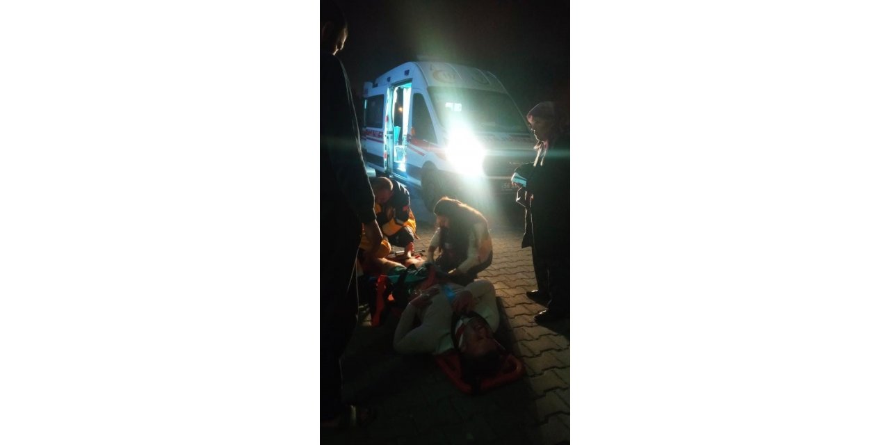 Depreme 2. katta yakalan şahıs balkondan atlayarak kaçarken yaralandı