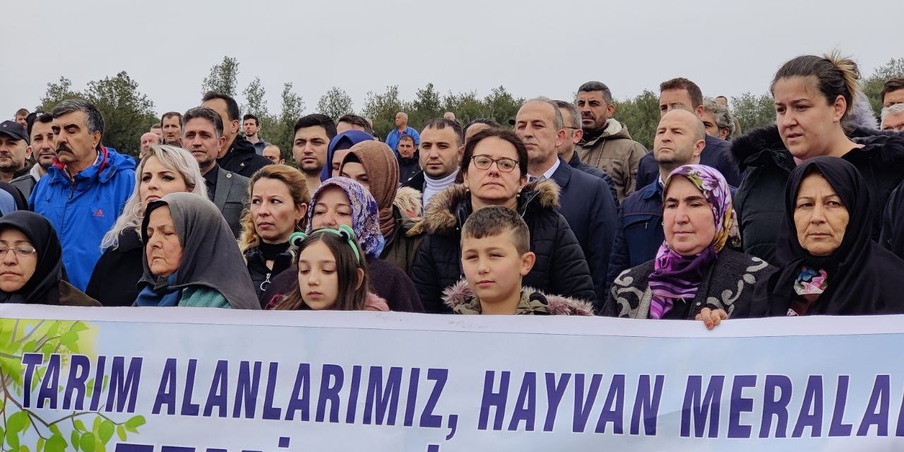 Taş ocağının su havzası üzerinde kapasite arttırmasına tepki