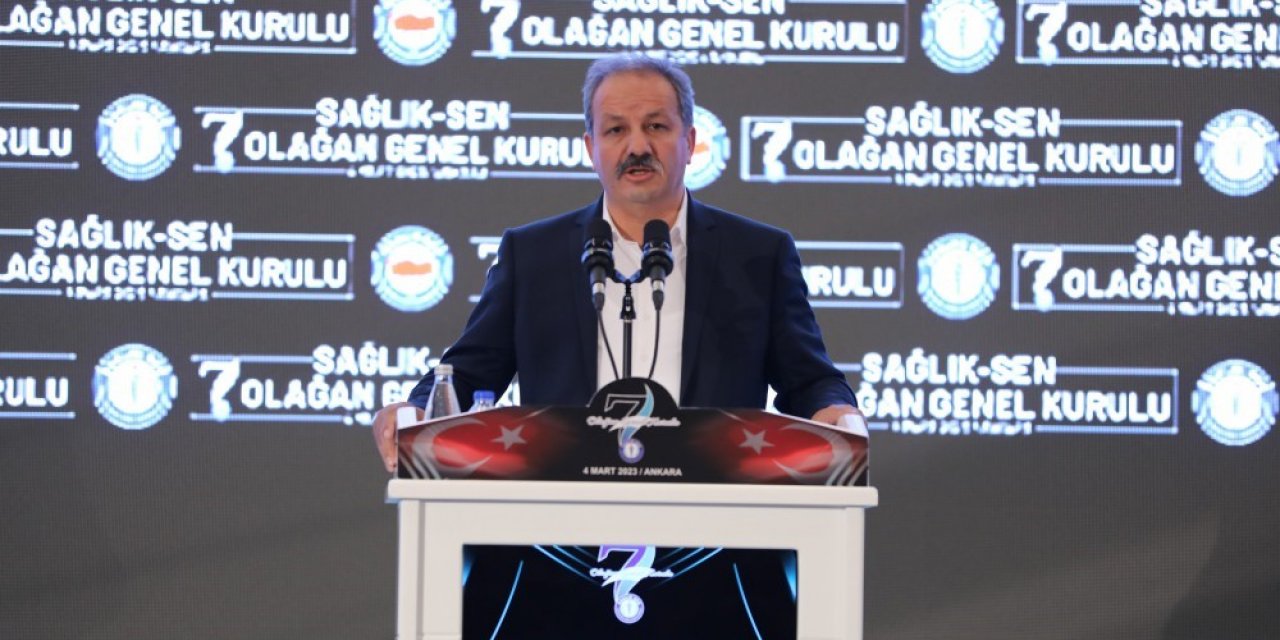 Mahmut Faruk Doğan Sağlık-Sen’in genel başkanı oldu