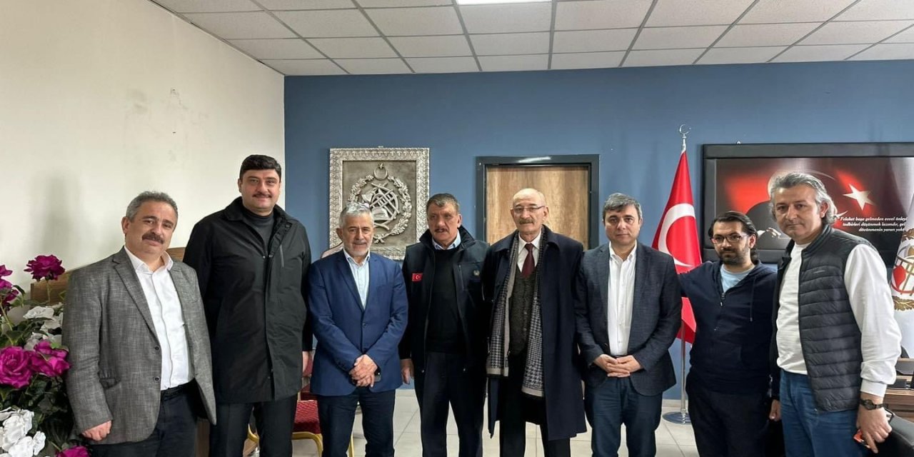 Kahramankazan Belediye Başkanı Oğuz’dan, Başkan Gürkan’a ziyaret