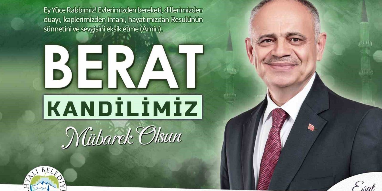 Başkan Öztürk: “Berat gecesi, af ve mağfiret gecesidir”